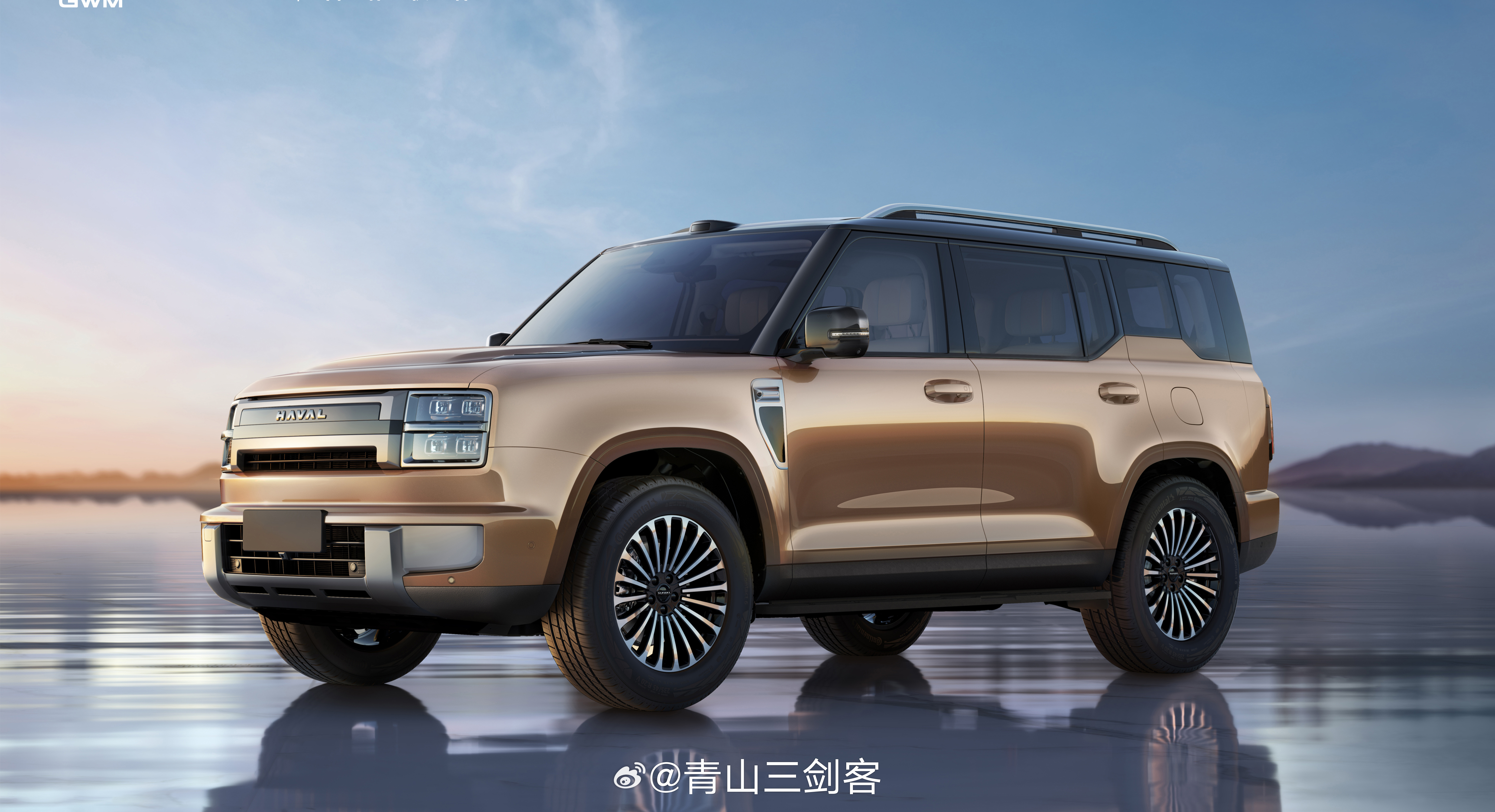 史上最强的哈弗，方盒子+承载式车身+后挂备胎，不是硬派越野，却有硬派味，符不符合