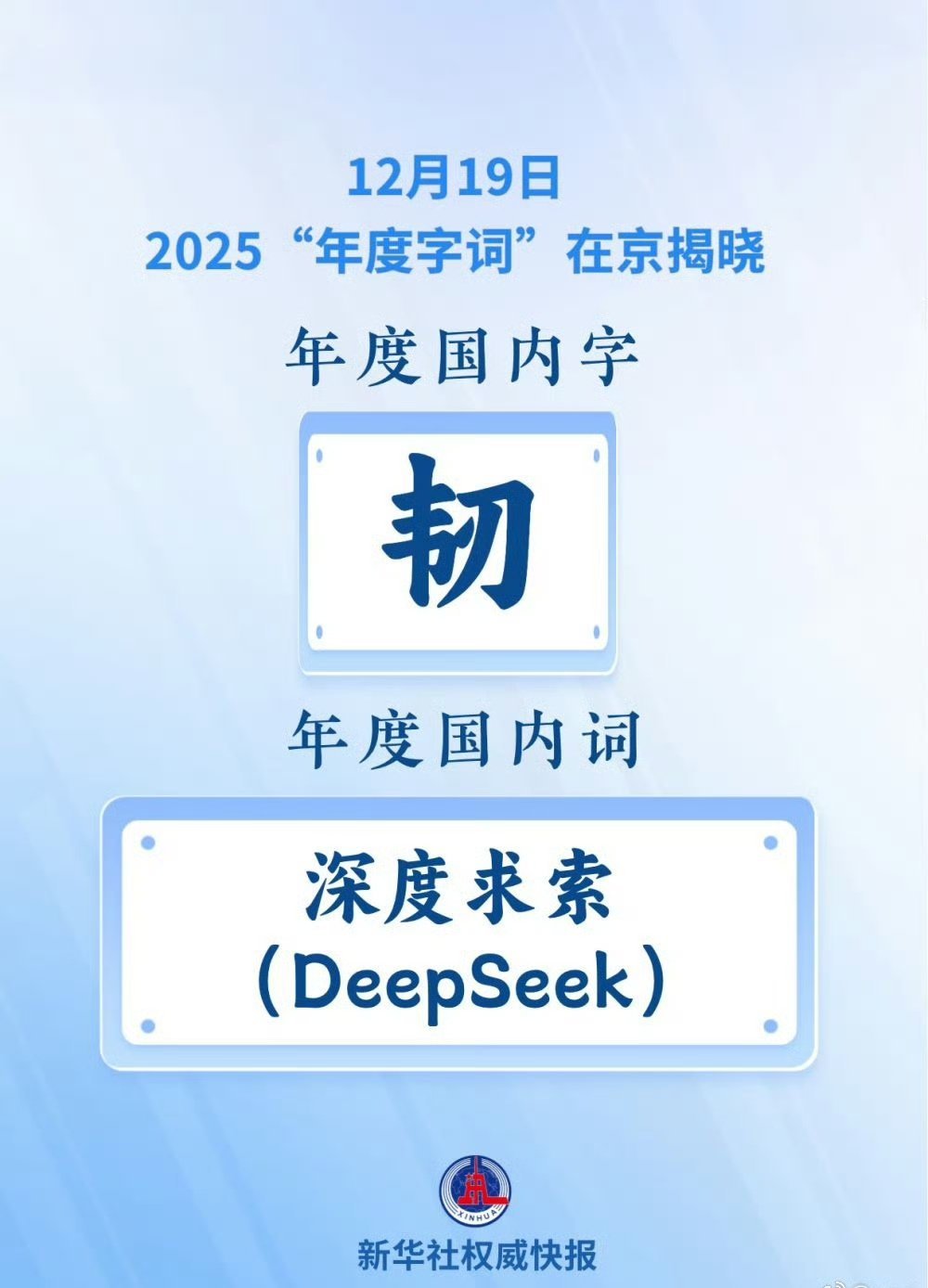 你心中的年度“字”和年度“词”是什么？ 
