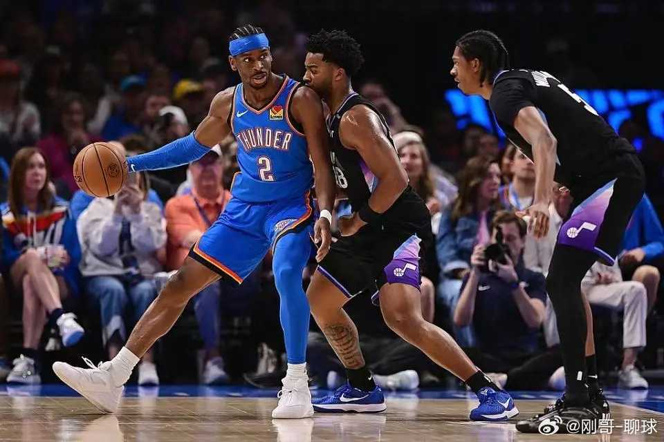 61胜队史第三！雷霆5连胜送爵士9连败 亚历山大连138场20+爵士vs雷霆nb