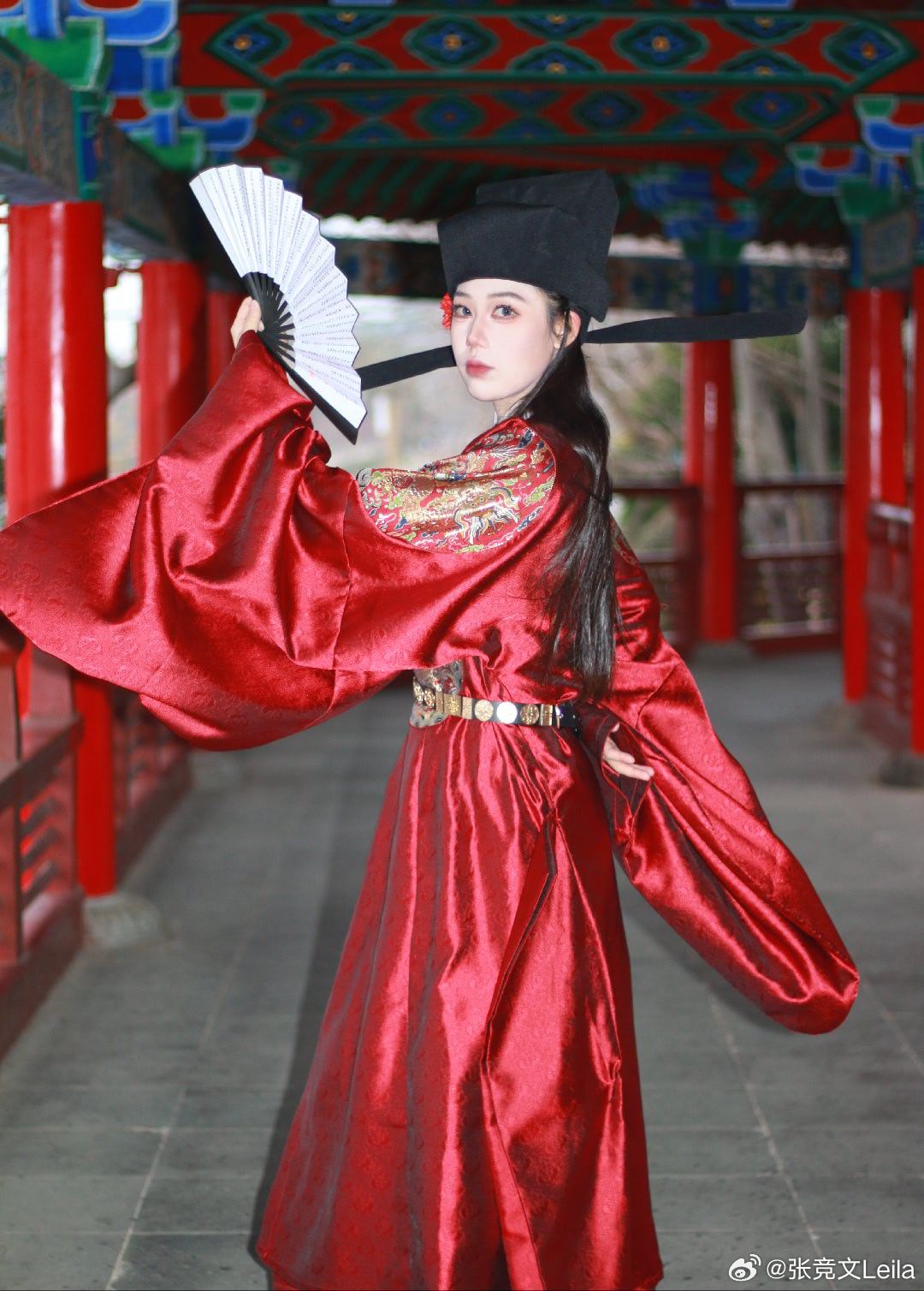 山河披锦绣，盛世谱新篇❛‿˂̵✧国庆节汉服 ​​​