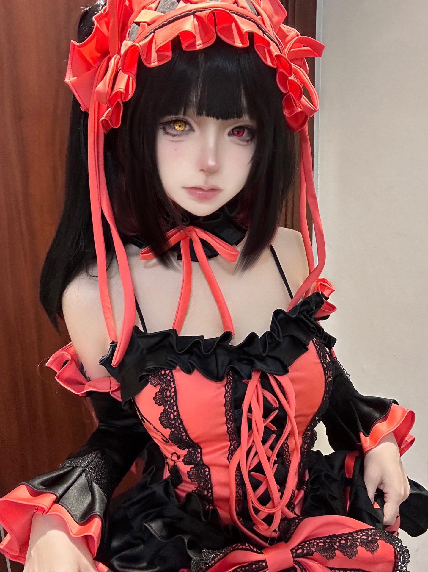 时崎狂三 cos 约会大作战 镜像