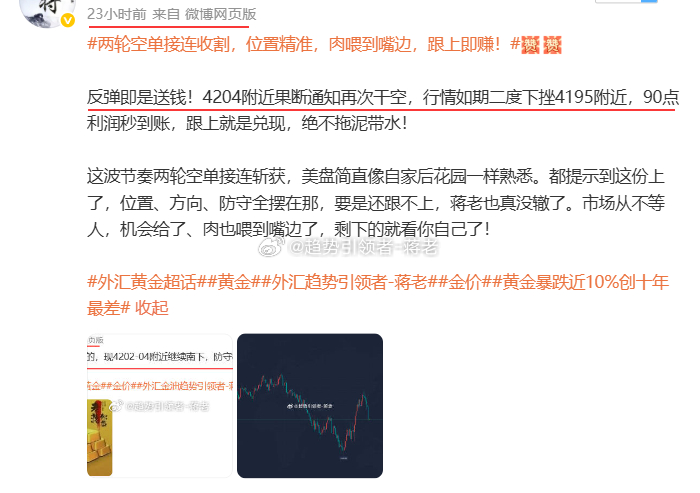 【周一   6月22日总结，盈利800点利润】 第一单：金品4175做多，北上至