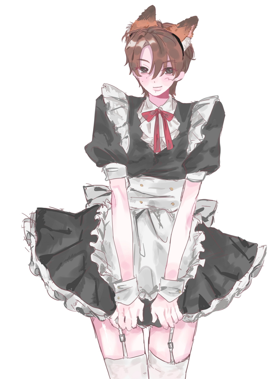【tg】前一阵画的女仆雯 