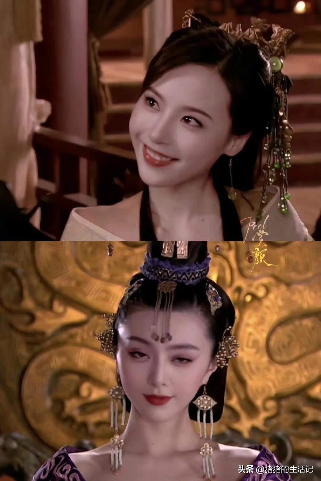 赵飞燕和赵合德那个更漂亮？
佟丽娅和郭珍霓似乎告诉了大家答案。

你看他俩在剧中