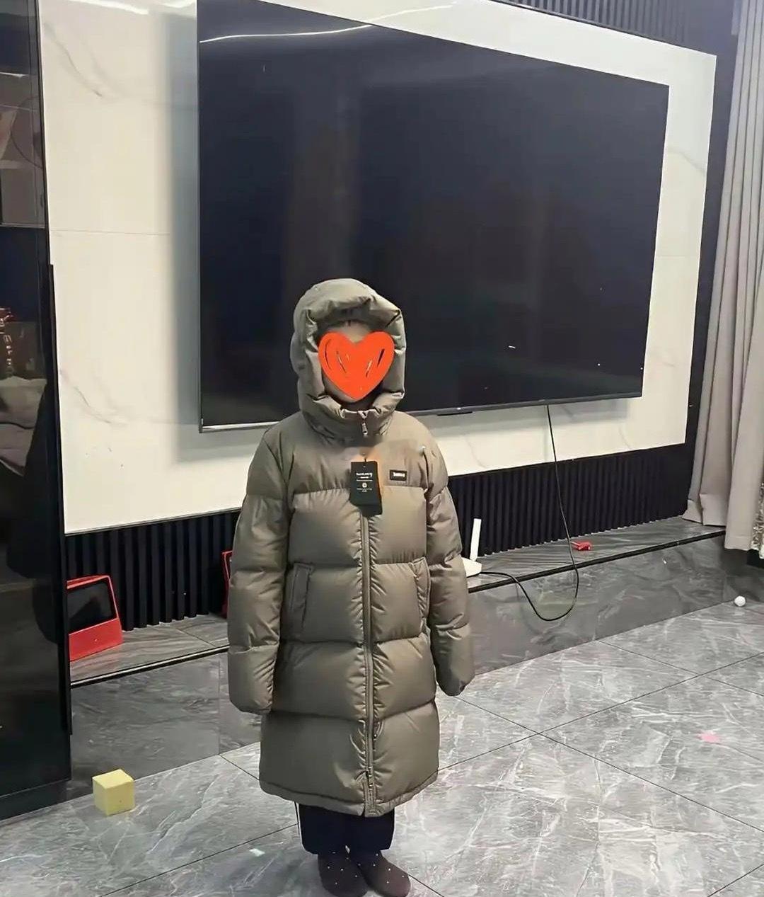 一生贪大码的妈妈 身高128 买的150的衣服 