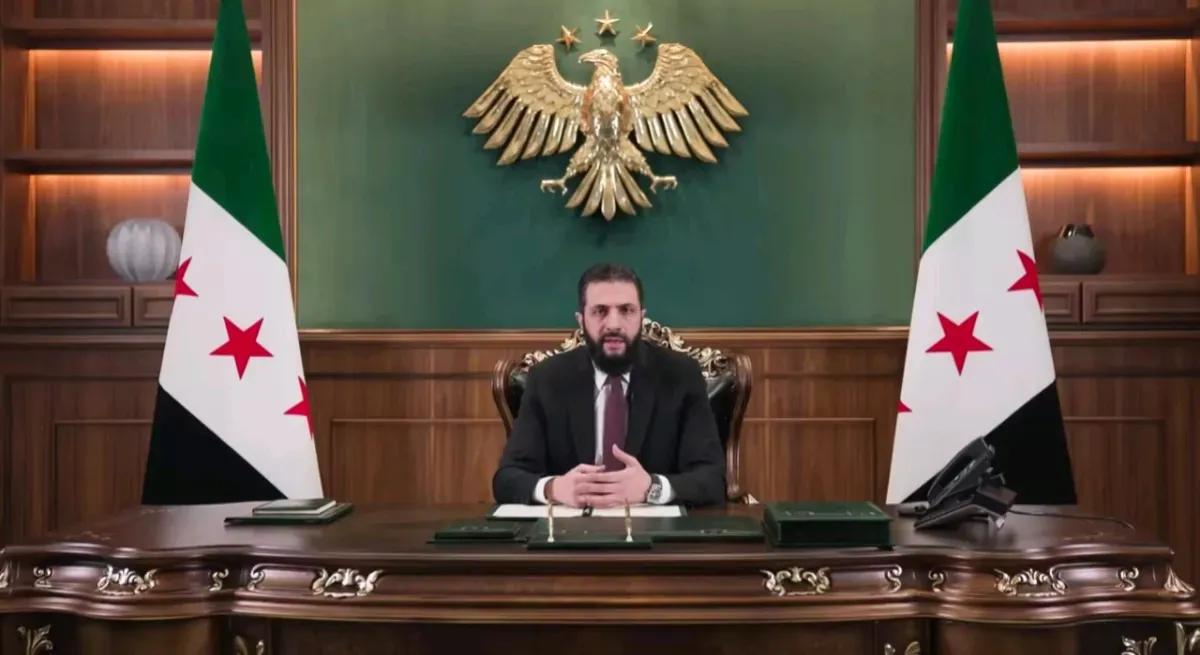 叙利亚彻底的转向了

CNN消息，叙利亚过渡政府总统艾哈迈德.沙雷3月1日发布视