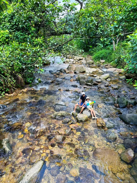 在深圳‼️水清鱼多玩水🐟施美无蚊快乐一夏😆