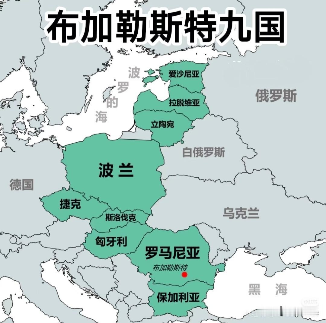 布加勒斯特九国（B9）作为北约东翼的防御核心，若单靠自身力量，实难抵挡俄罗斯的军