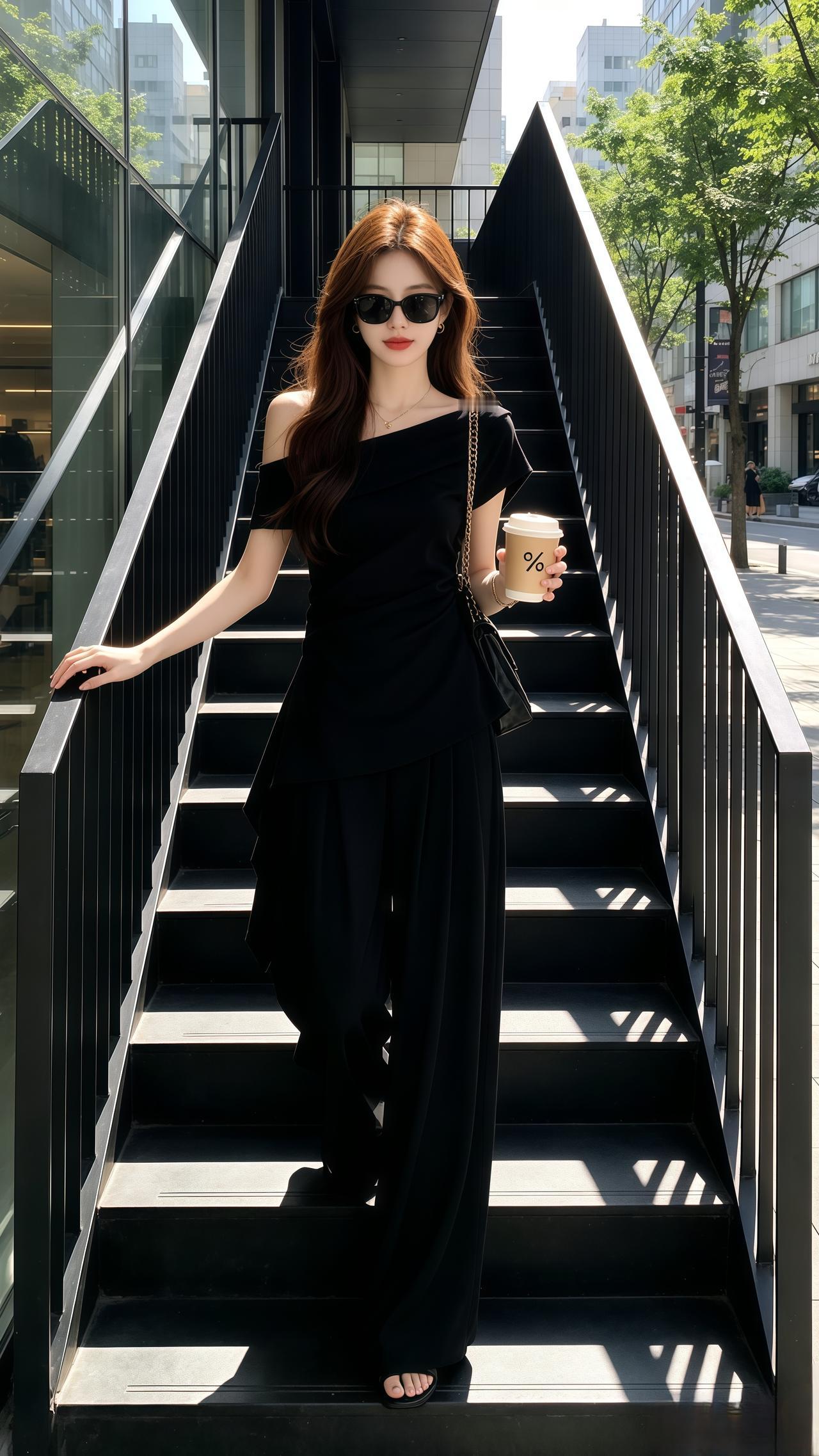 今日份高智感look ootd女生穿搭御姐 又美又飒 韩系穿搭穿搭