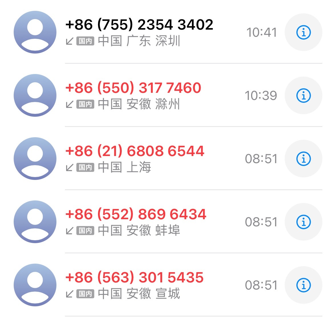 我的天，大润发骚扰电话打得太夸张了。两个小时打五个电话。 