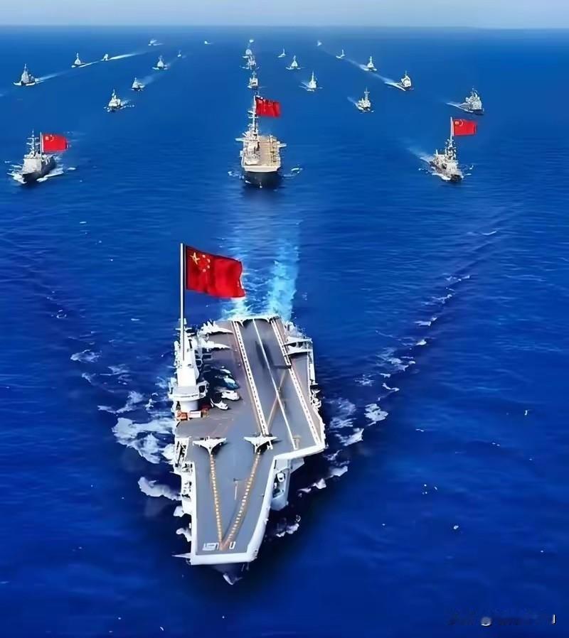 美媒揪着“中国海上威胁”不放
暴露战略焦虑
美媒盯着055驱逐舰训练，咬定中国“