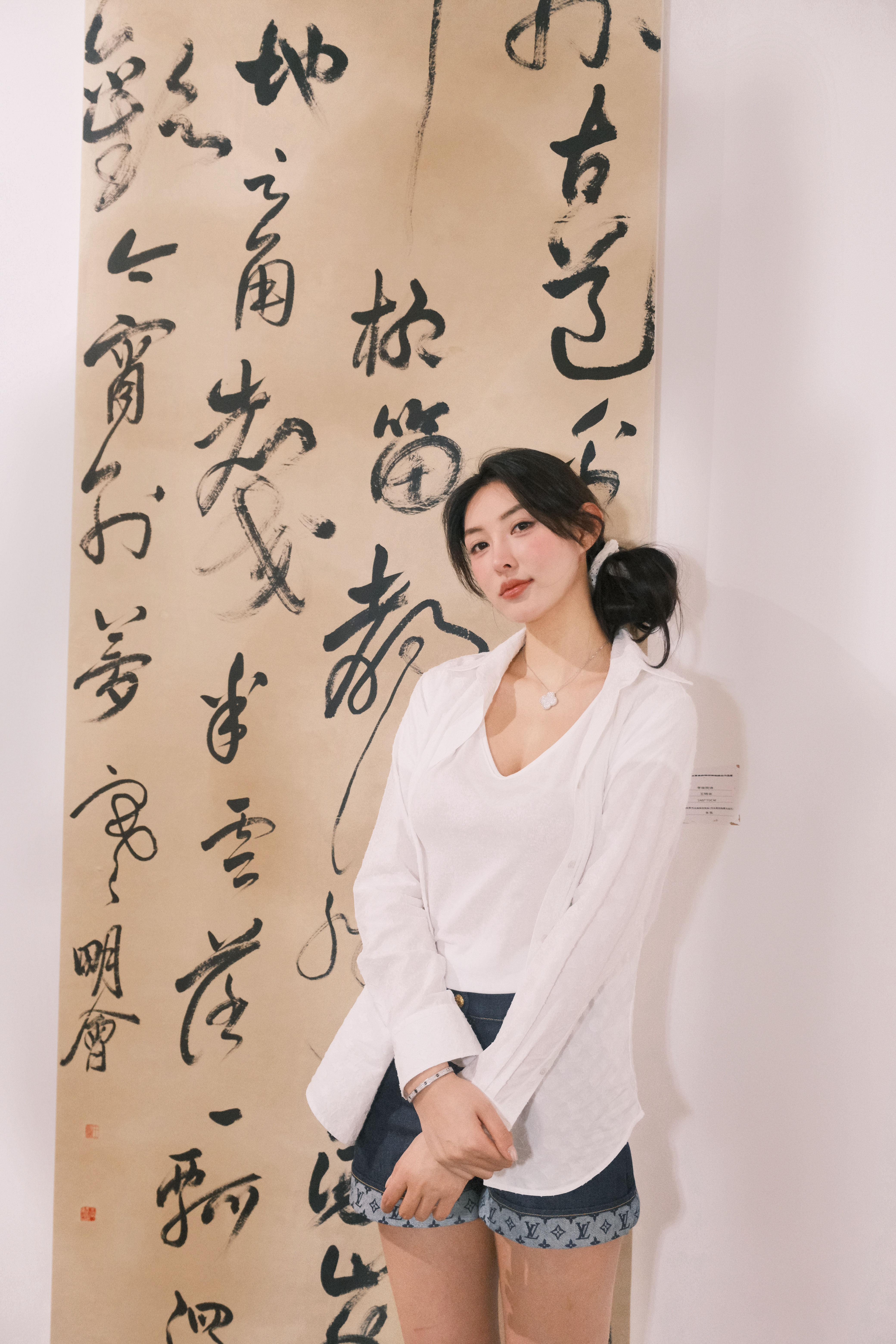 平庸与卓越的距离隔着千万次刻意练习毕业展书法 ​​​