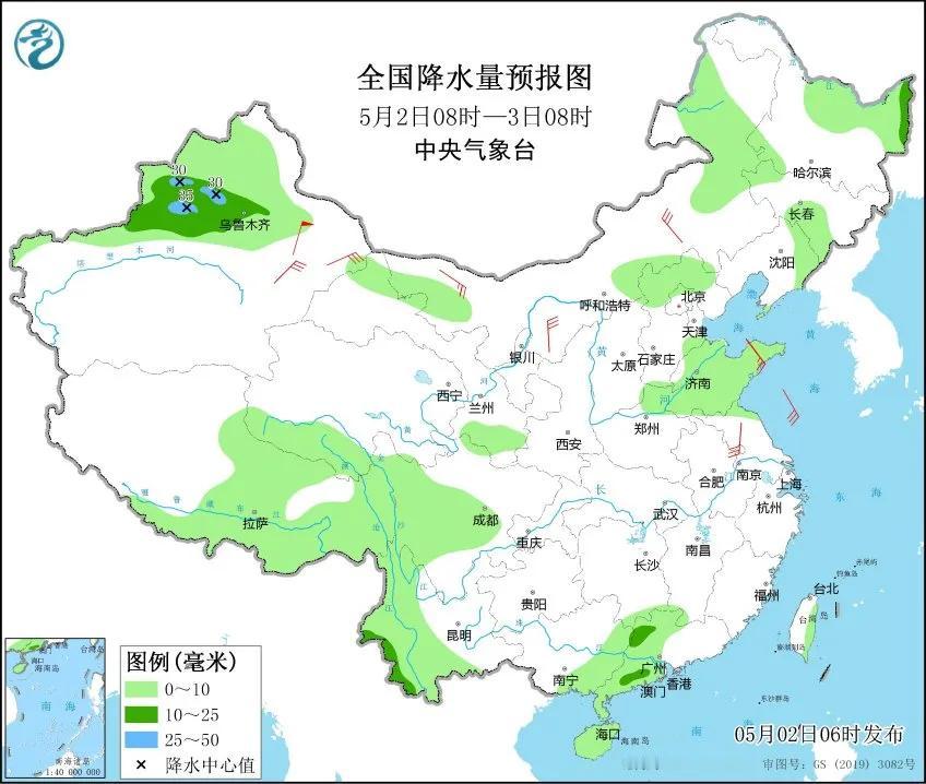 天气预报，一周降雨情况预报

北方春播马上开始了，很多地方在等雨，大家看看吧！不