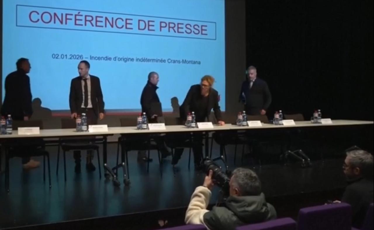 2026年1月2日，瑞士Crans-Montana发生酒吧火灾，相关部门召开新闻
