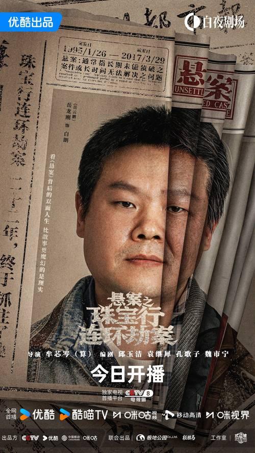 刑侦大剧《悬案》今晚正式首播，央视八套与视频平台同步上线。剧集改编自两起尘封二十