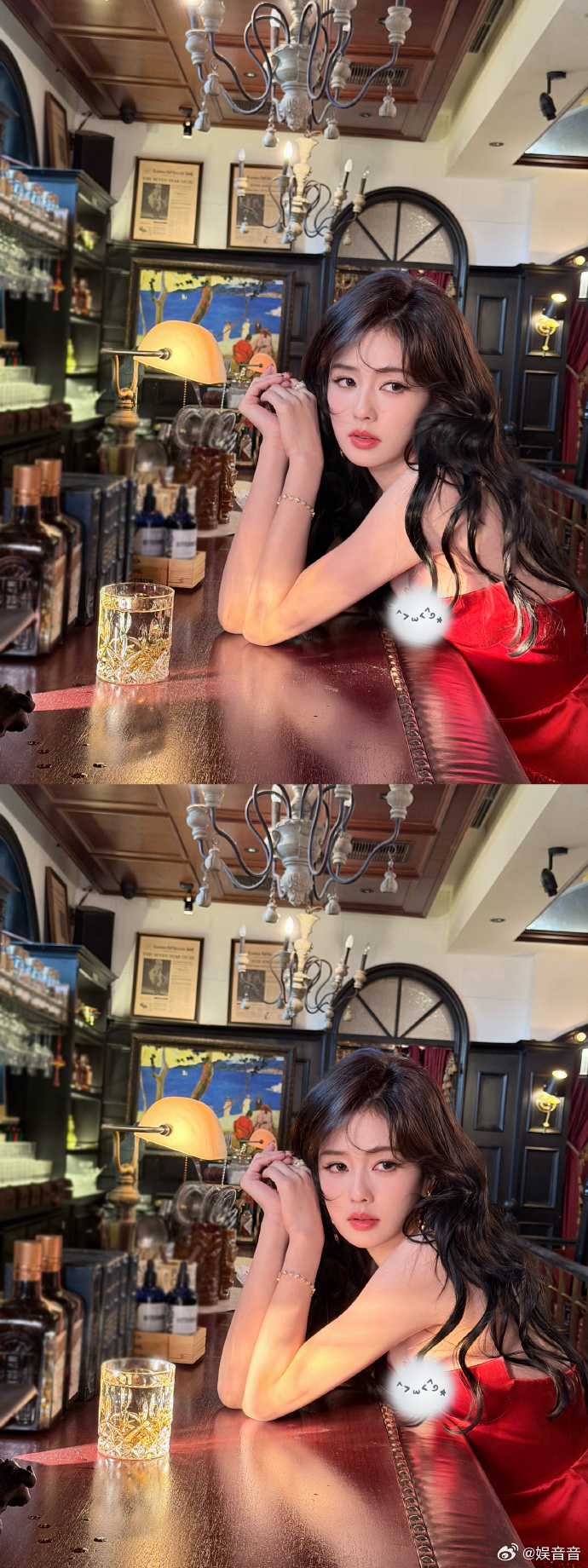 白鹿带着李佩仪参加微博之夜带着李佩仪参加微博之夜的白鹿 演员用心营业，观众全力支