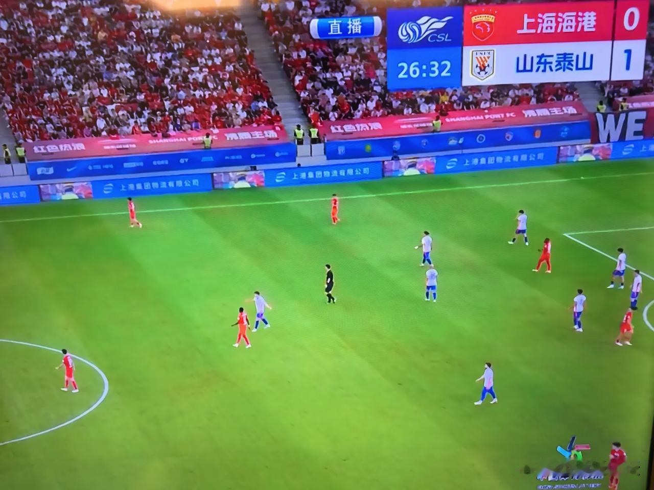 1：0！山东泰山挑战上海海港，上半场比赛的内容让这场比赛跌宕起伏！上半场，山东泰