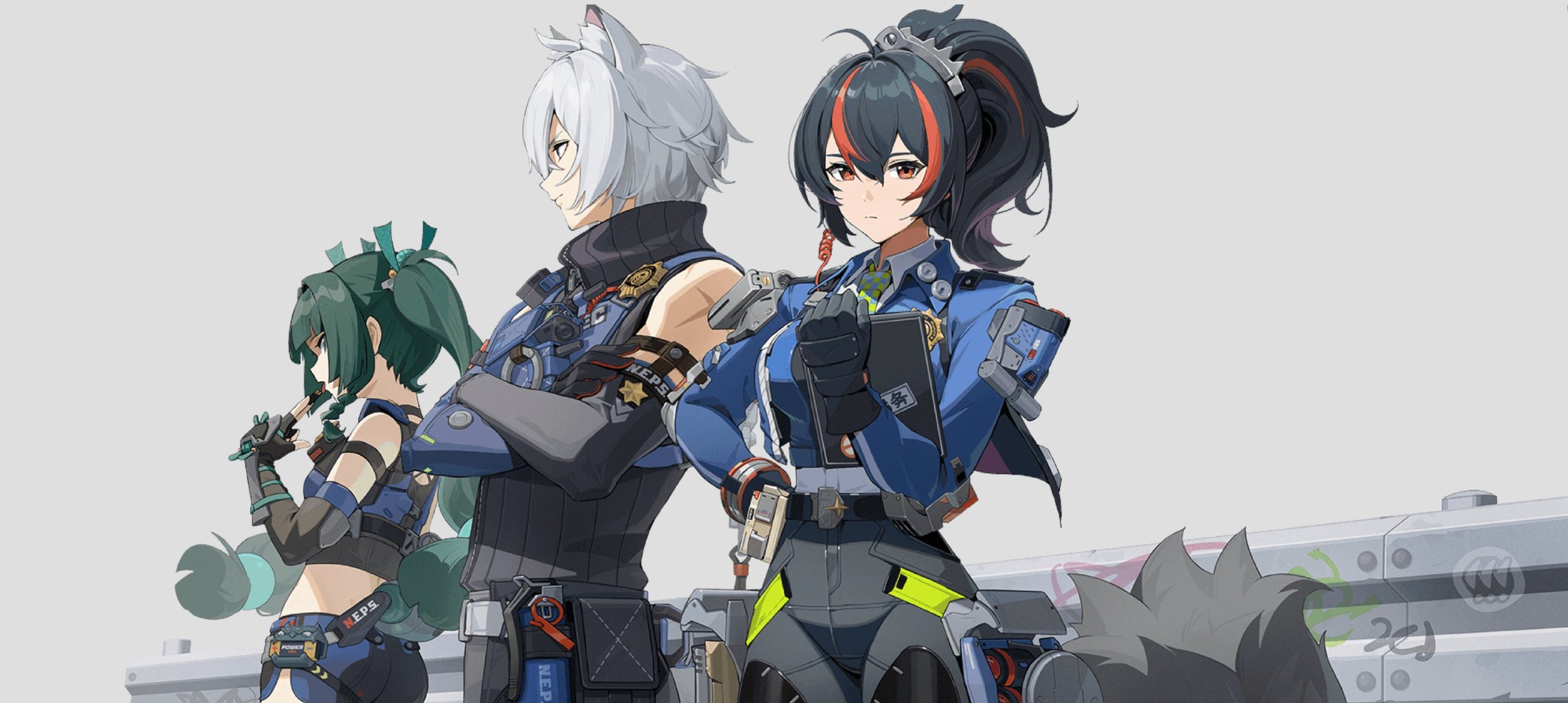 #绝区零[超话]# #绝区零1.1# 朱鸢小队，集合[打工人] ​​​