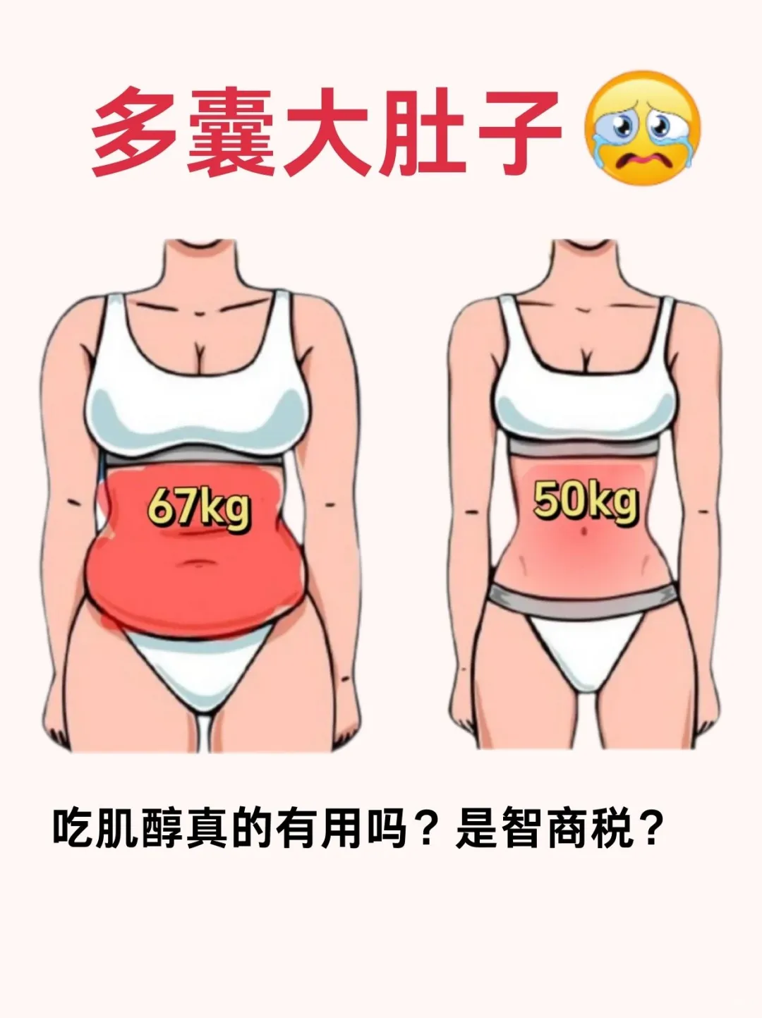 多囊大肚子姨妈不来？吃肌醇有用吗？