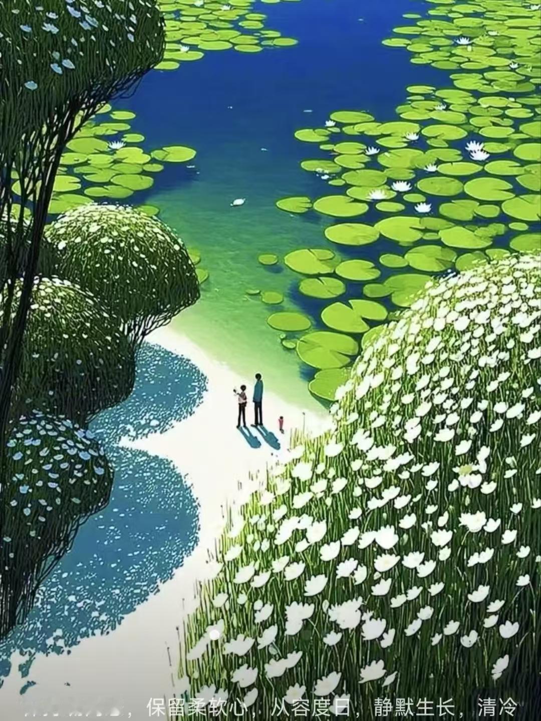 天净沙·清居自渡
疏怀静守尘涯，
柔心暗敛清嘉。
默渡流年淡雅。
清冷自持，
淡