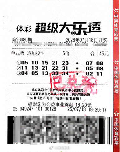 【#男子彩票中奖5400万号码竟是捡到的#】#男子捡到旧彩票守号中5400万#7