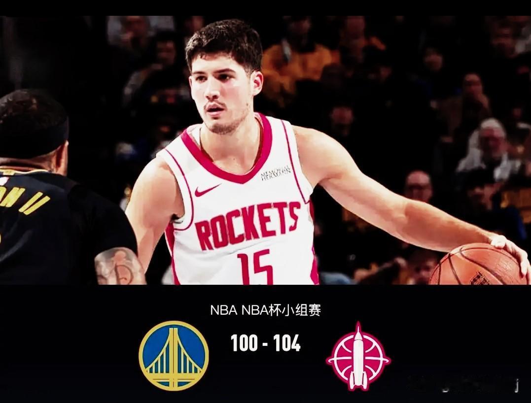 104-100胜勇士，火箭今天这场逆转比赛实在是太劲爆了！
谢泼德可以说是今天这