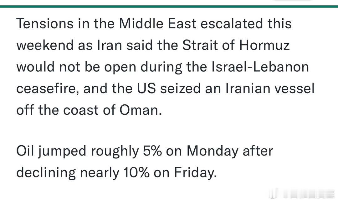 标普五百和纳斯达克今天都跌了0.25%左右主要因为中东局势不明朗周五以为缓和，原
