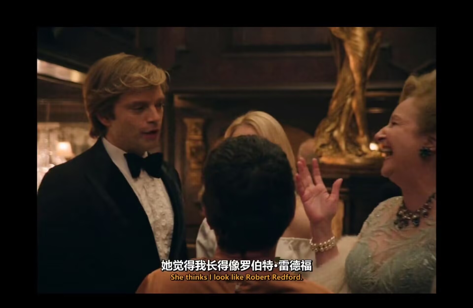 互关去问雷德福老爷子粉丝说年轻的时候有没有老川长得像雷德福的消息，老爷子粉丝说没