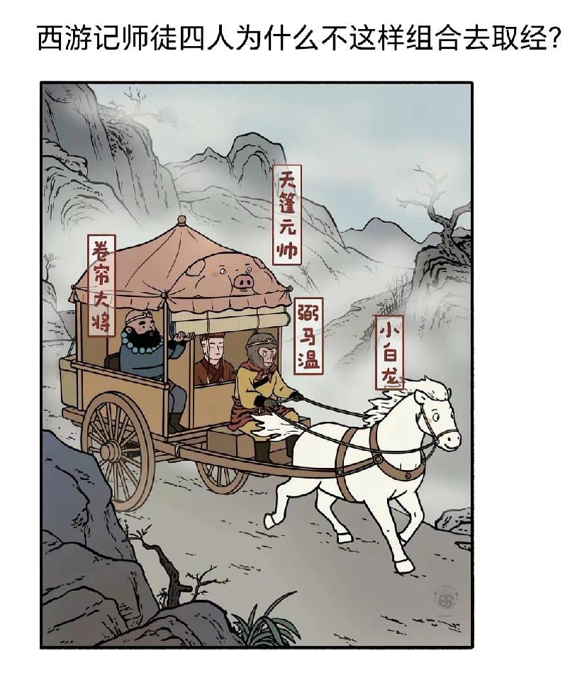 为什么唐僧四人不这样组合去西天取经呢？[what]