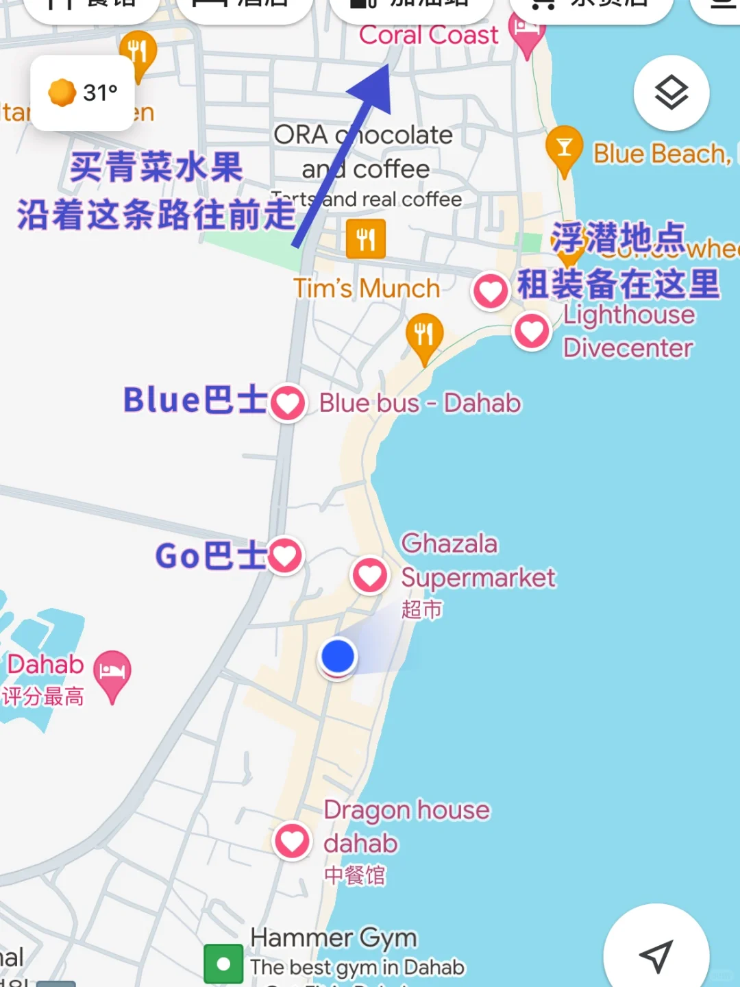 如果你想去达哈卜，来看看这份攻略吧