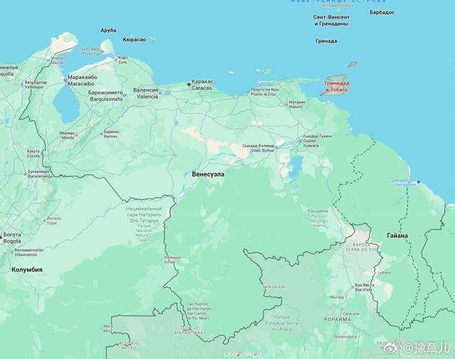 美国宣布在特立尼达和多巴哥部署军队进行“军事演习”。特立尼达和多巴哥位于委内瑞拉