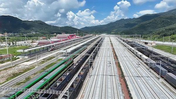 最新数据显示，中老铁路通车运营以来，截至7日，进出口货值突破800亿元，进出口商