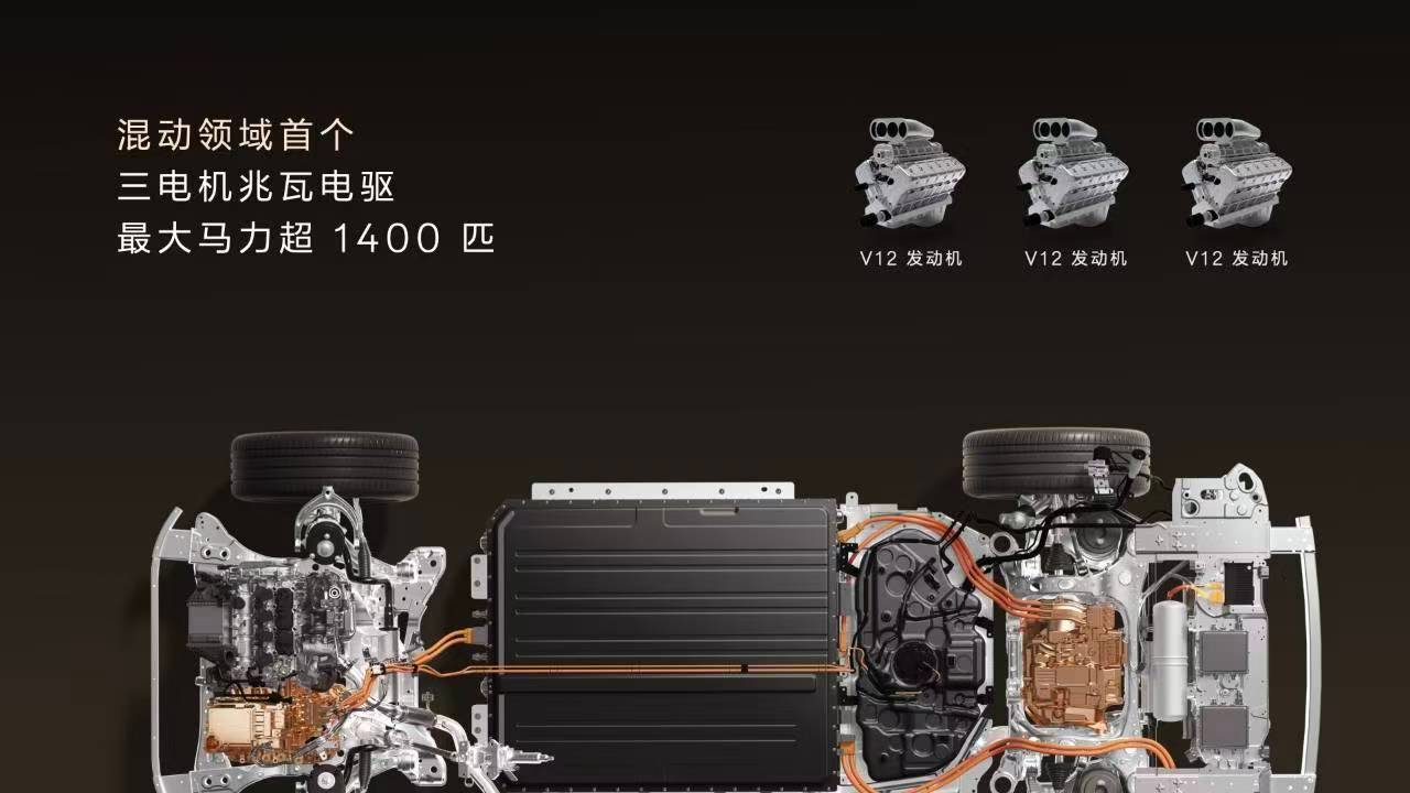 极氪9X全系3秒百公里加速，峰值功率 1030 千瓦，最大马力 1400 公里。