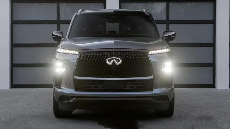 【全新英菲尼迪QX80正式发布 全尺寸SUV/搭载3.5T V6发动机】新车整体