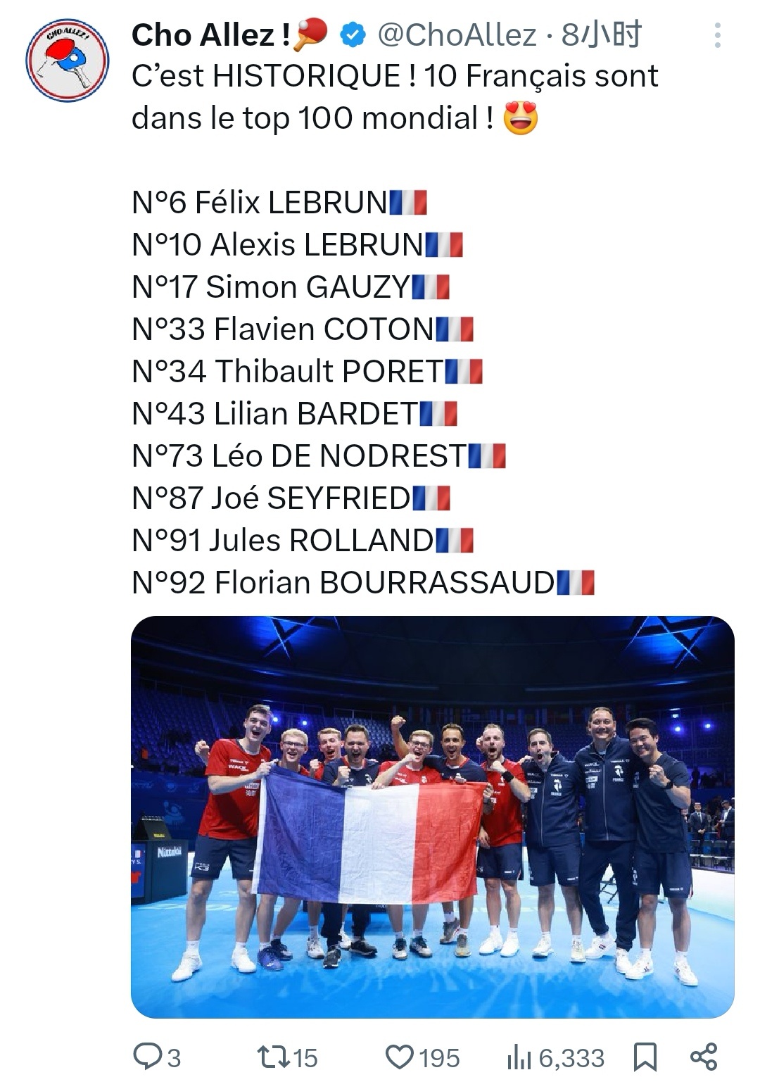 现在top100里有10个法男了，伦敦世乒赛的名额会打起来吗排73那个头很秃的L