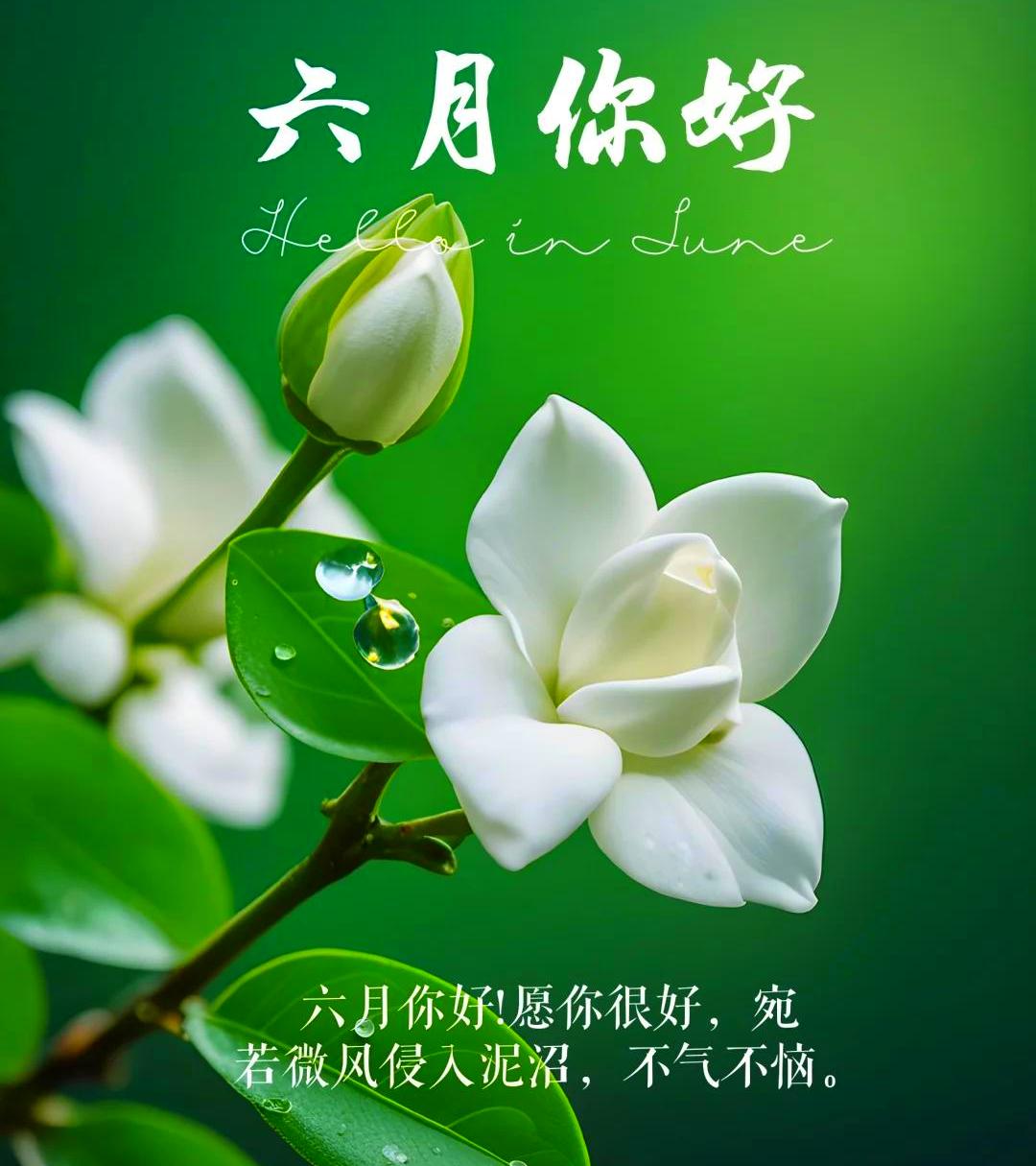 五月再见，六月您好！