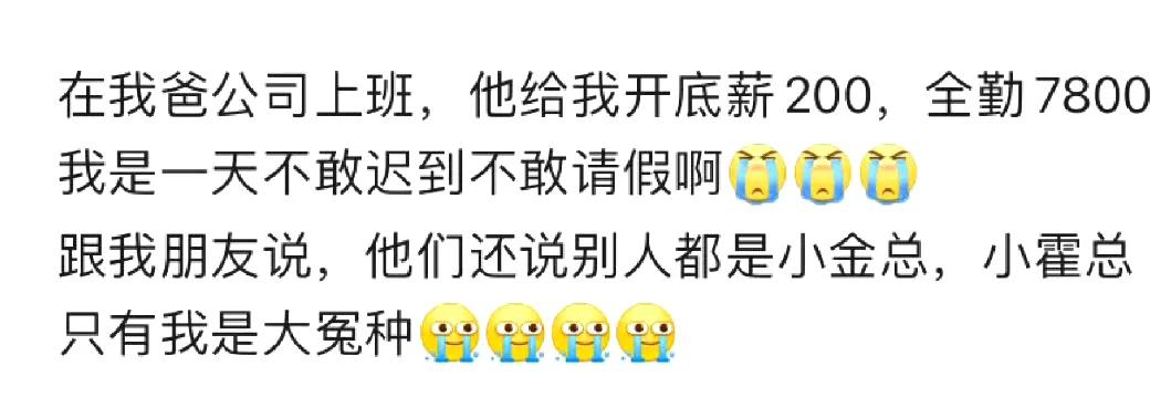 在自家公司上班是什么体验 ​