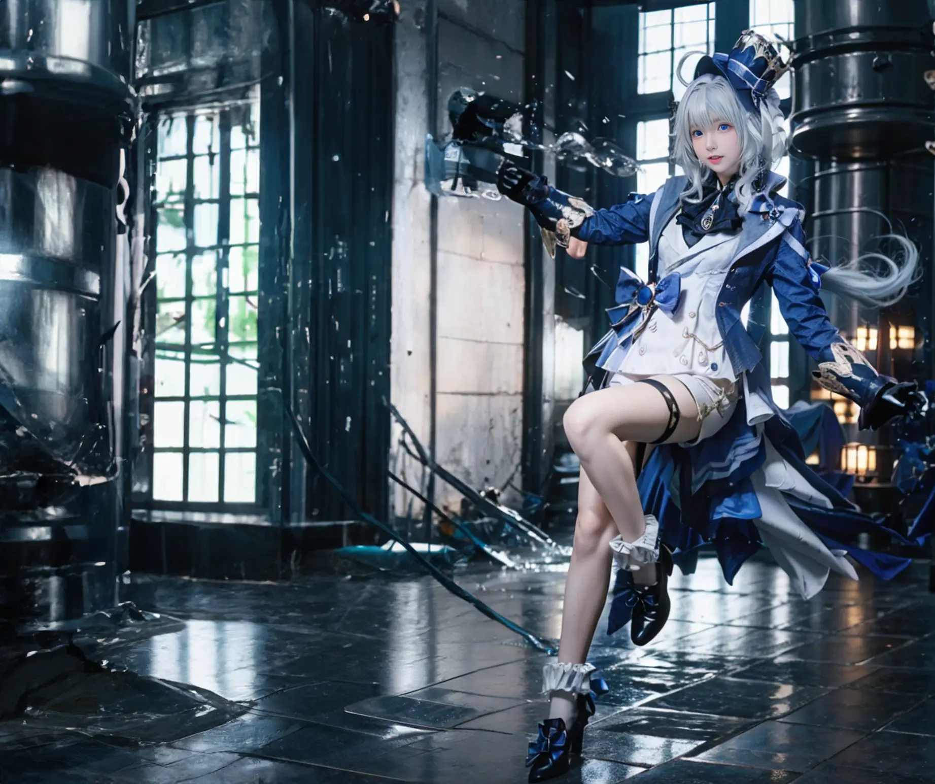 原神 芙宁娜。刷到这个bgm觉得好合适～发一和芙芙吧～