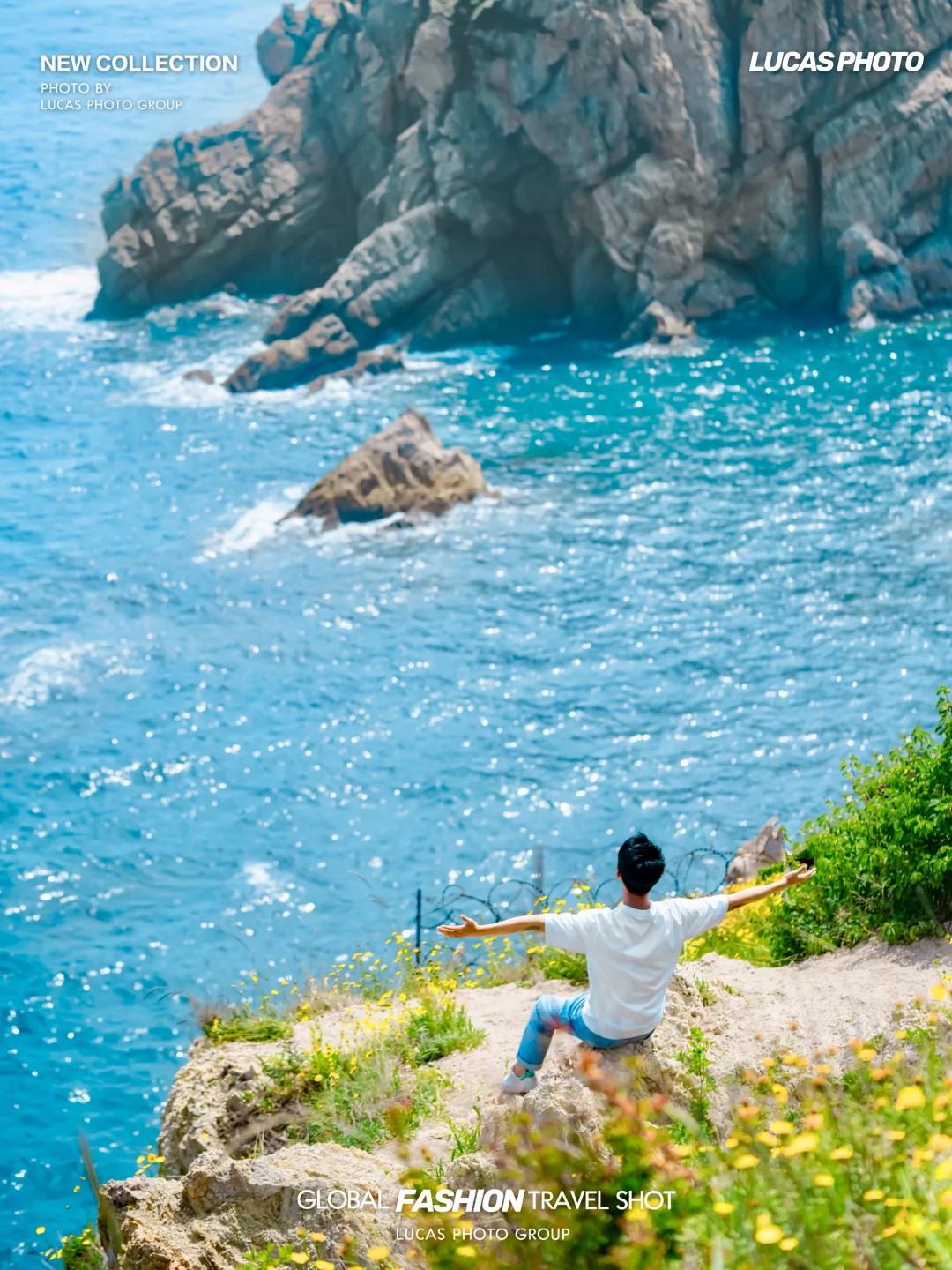 “夏天结束，我们一起去大连看果冻海吧🌊