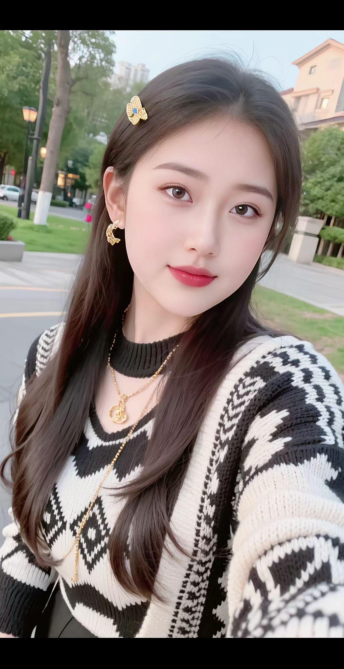 清纯甜美 简约搭配 耐看型小姐姐