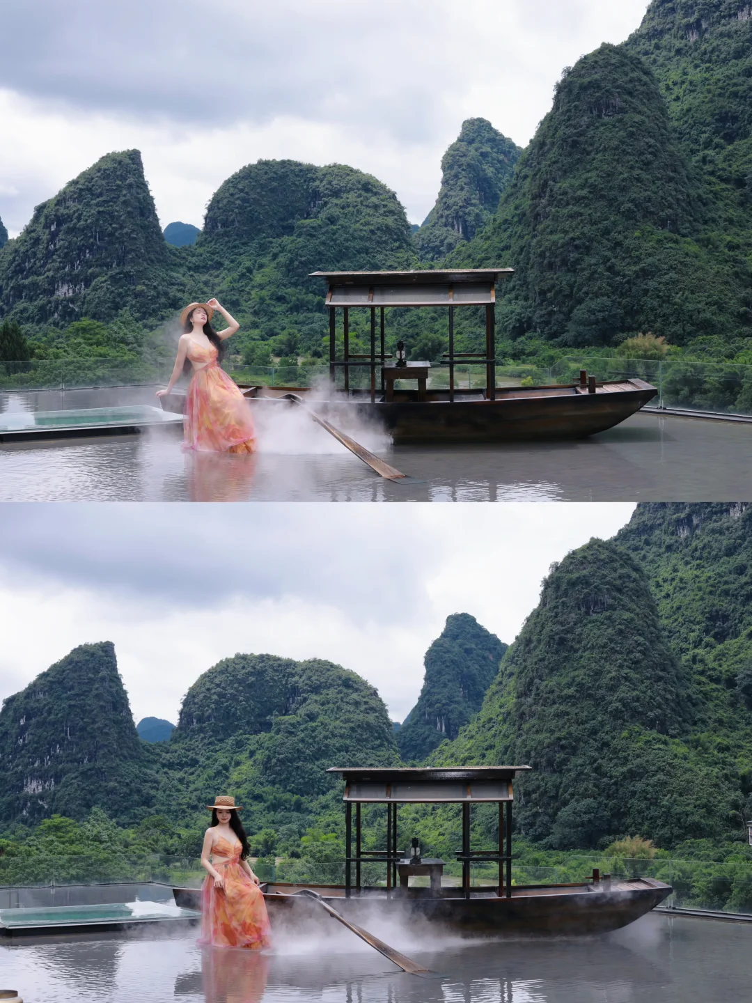 就爱这片露台风光，下次阳朔还住这🍃