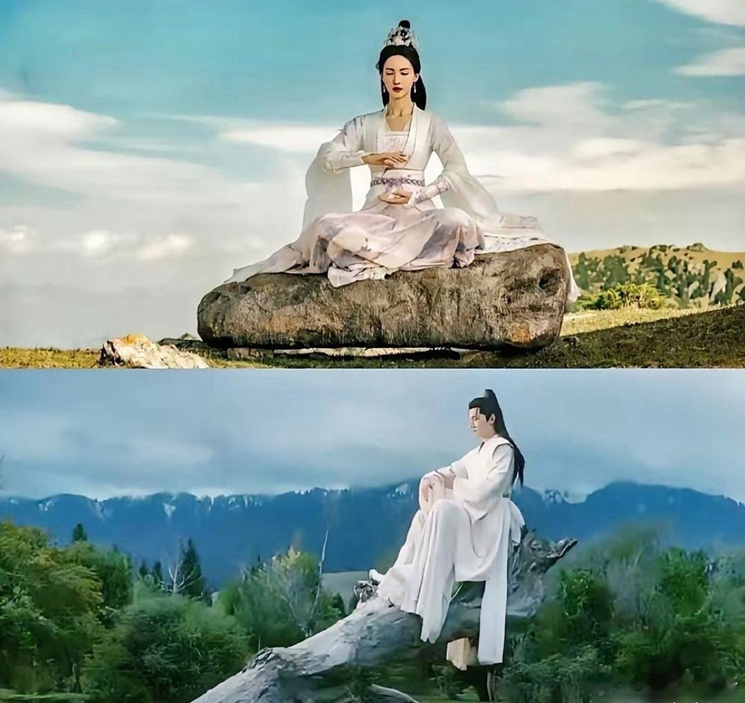 看了《凡人修仙传》，发现剧组为了做特效，到底有多省钱：1、南宫婉每次都在草原打坐