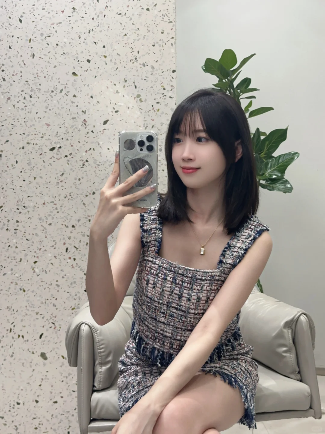 又剪到好看的锁骨发了！