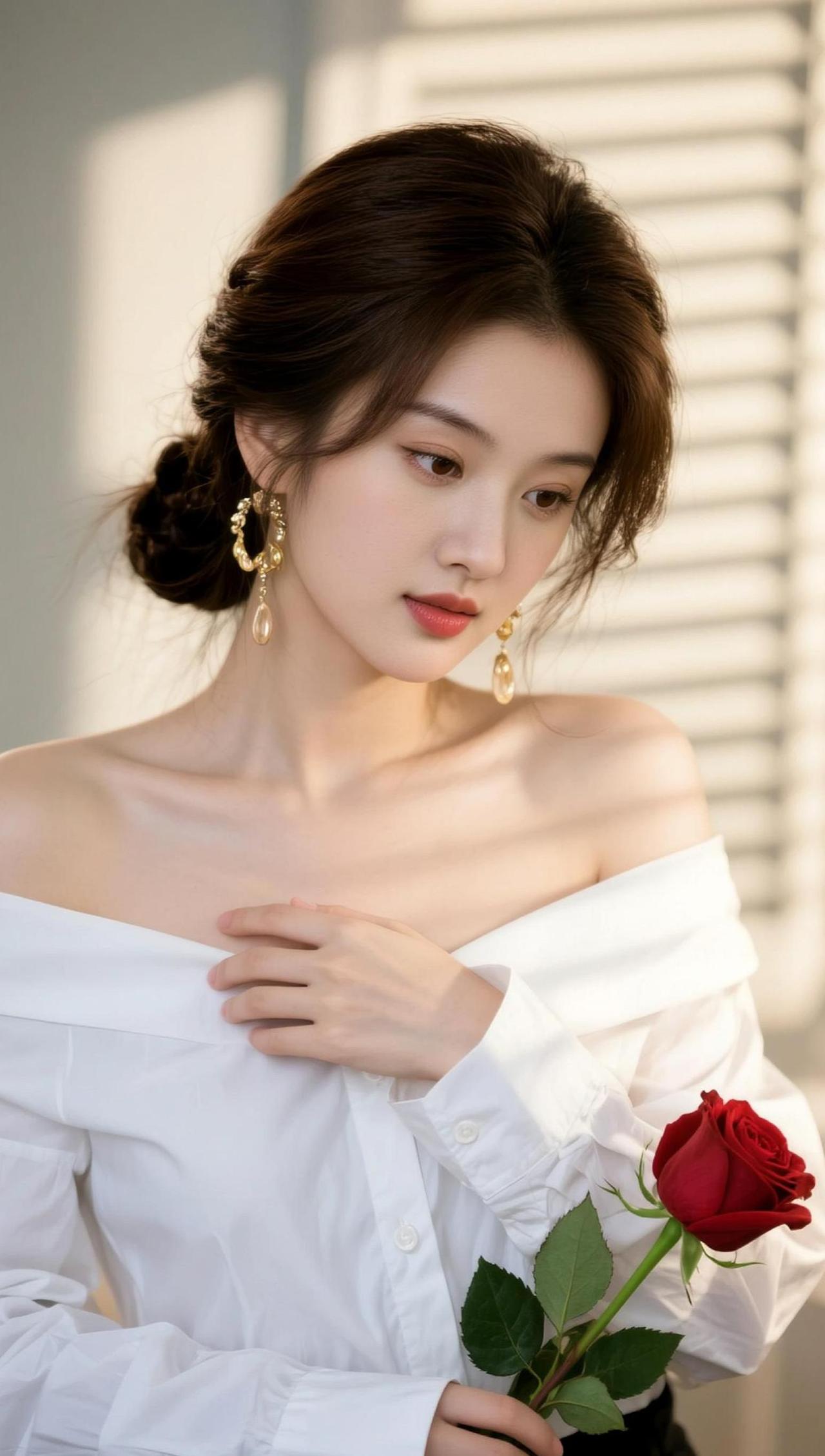 AI光影玫瑰写真 随变ai随便玩