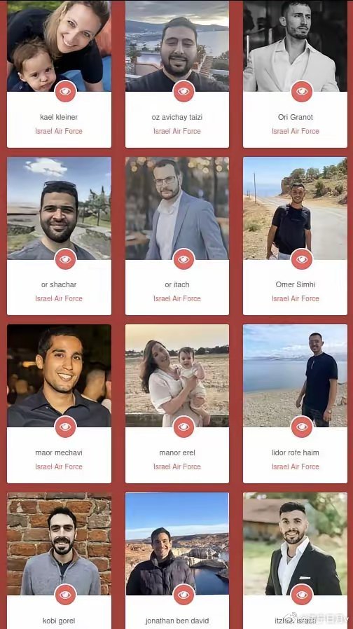 3月10日，与伊朗关联的Handala黑客组织宣布，公开了50名以色列空军高级军