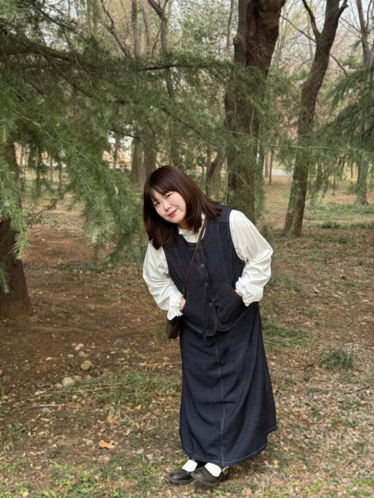 160斤春日踏青套装🍃也太文艺温柔了吧！