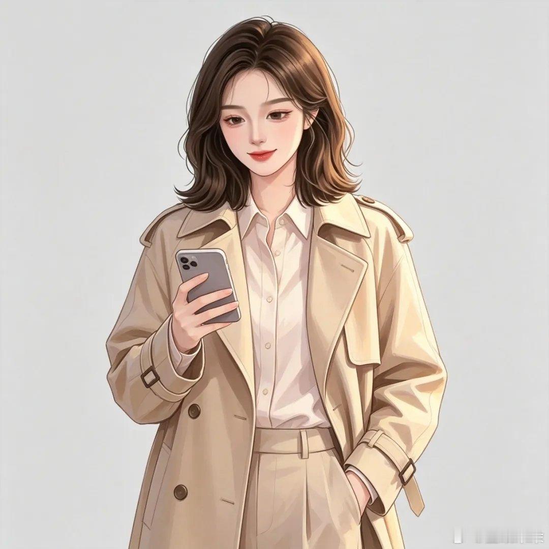 申请成为你的秋季头像丨精致女孩头像 