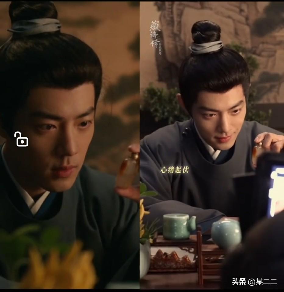 藏海传里庄之行的扮演者周奇说几乎每场戏肖战都会尝试至少两种状态，至少给导演提供选