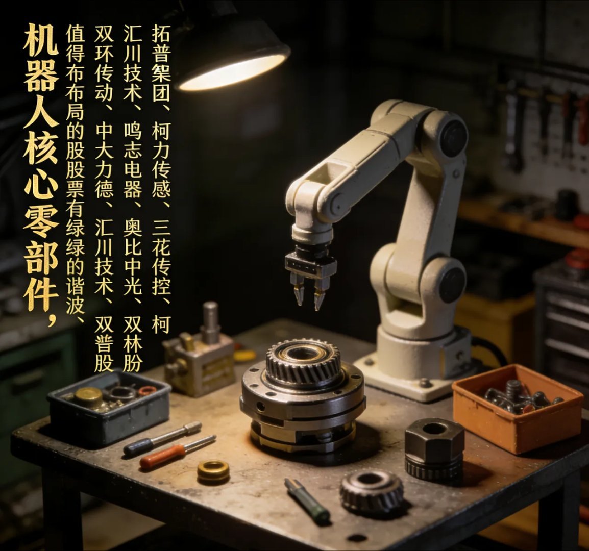 人形机器人核心零部件赛道：10家国产龙头的突围与成长机遇在人形机器人产业化加速落