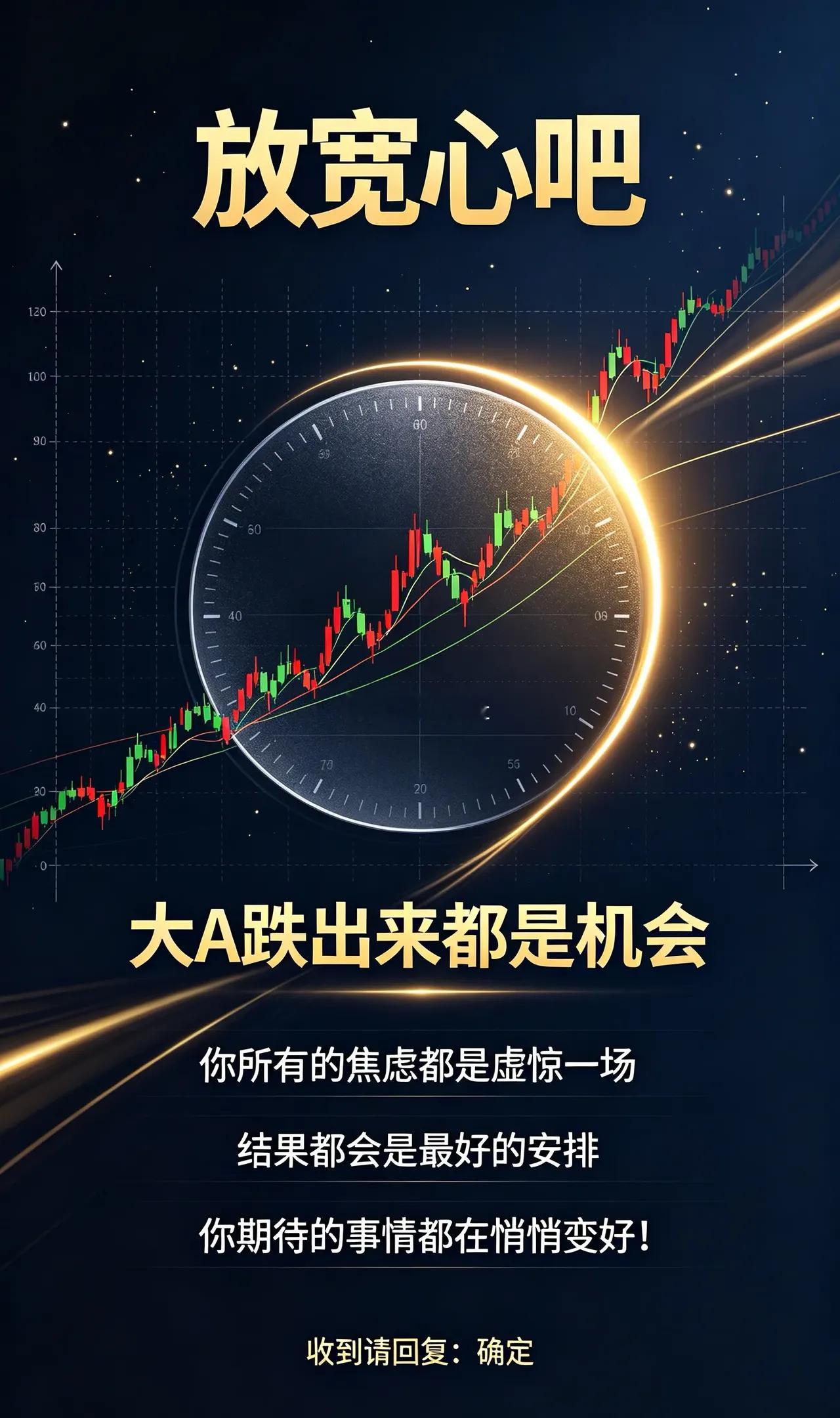 周一就要开盘了！废话不多说：就三句话！第一句：今天绝地反击，周一看涨！     